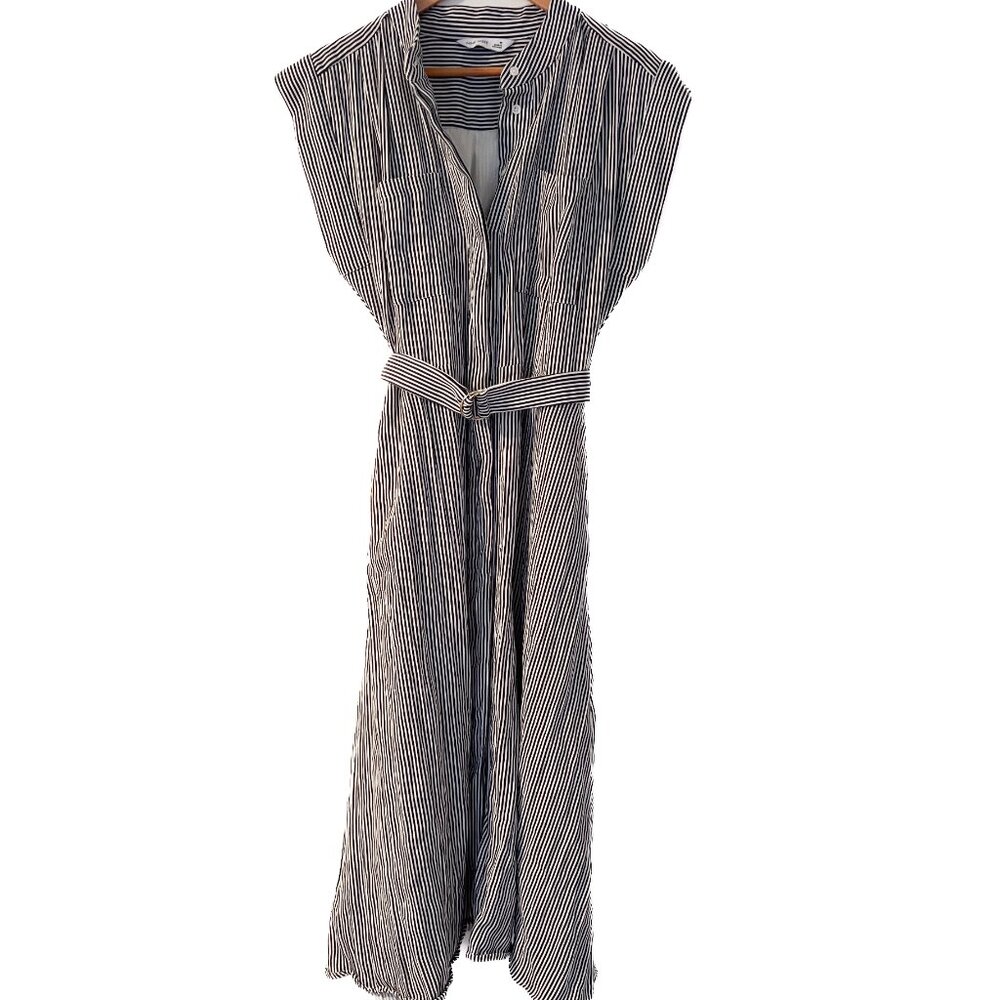Nine West Midi Shirt Dress Medium - Picture 3 of 12
